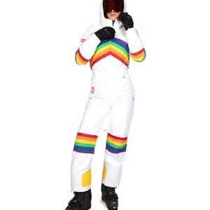White Rainbow women’s Snow Suit